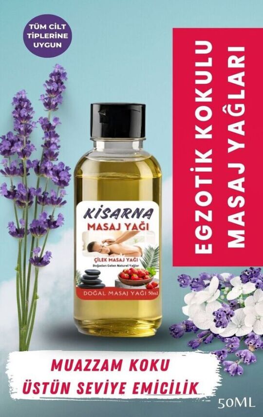 Çilek Aromalı Masaj Yağı - 4