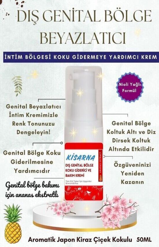 Doğal İçerikli Genital Bölge Beyazlatıcı Krem - 3