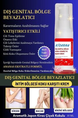 Doğal İçerikli Genital Bölge Beyazlatıcı Krem - 5