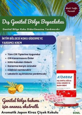 Doğal İçerikli Genital Bölge Beyazlatıcı Krem - 6