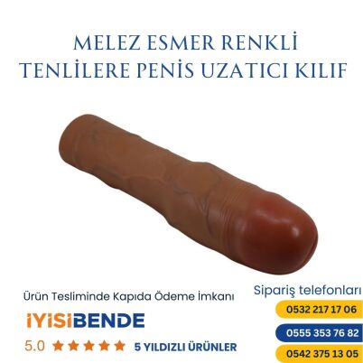 Erkeklere Özel 8 Cm Uzatıcı 2 Cm Kalınlaştırıcı Penis Kılıfı - 1