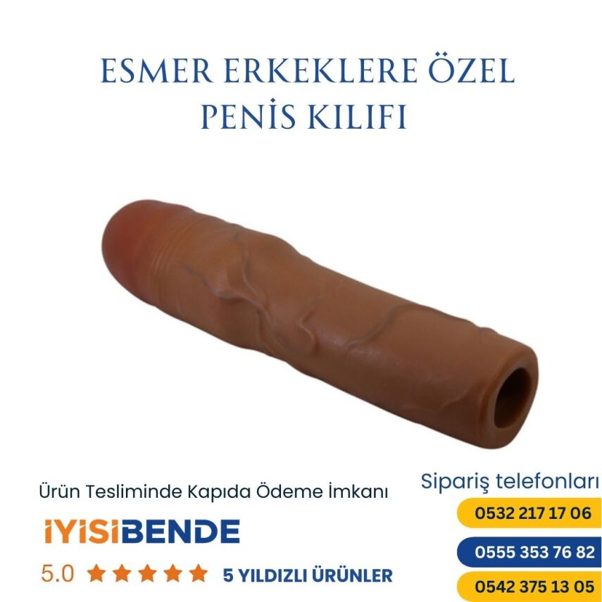 Erkeklere Özel 8 Cm Uzatıcı 2 Cm Kalınlaştırıcı Penis Kılıfı - 2