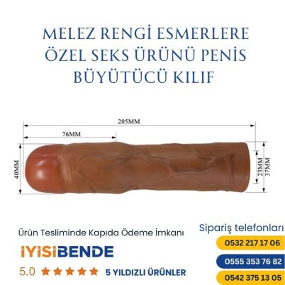 Erkeklere Özel 8 Cm Uzatıcı 2 Cm Kalınlaştırıcı Penis Kılıfı - 4