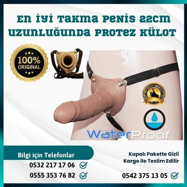 İçi Boş Protez Külotlu Takma Penis - 3