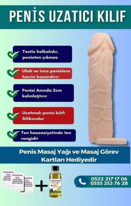 Penis Boyunu Uzatıcı Prezervatif - 2