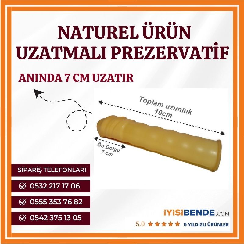 Uzatmalı Kılıf Prezervatif - 1